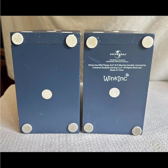 Universal Studios Book Ends WHERE THE WILD THINGS ARE Bookend Kids Room Wink Inc - Picture 9 of 11